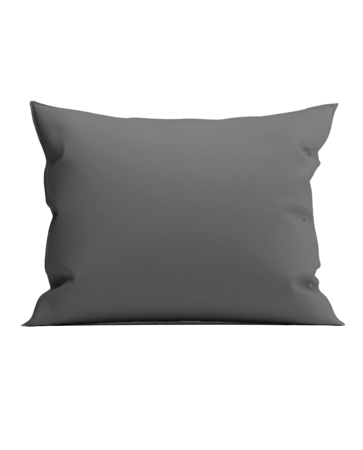 Yellow kussensloop Suite Mumbai Beluga Grey percale