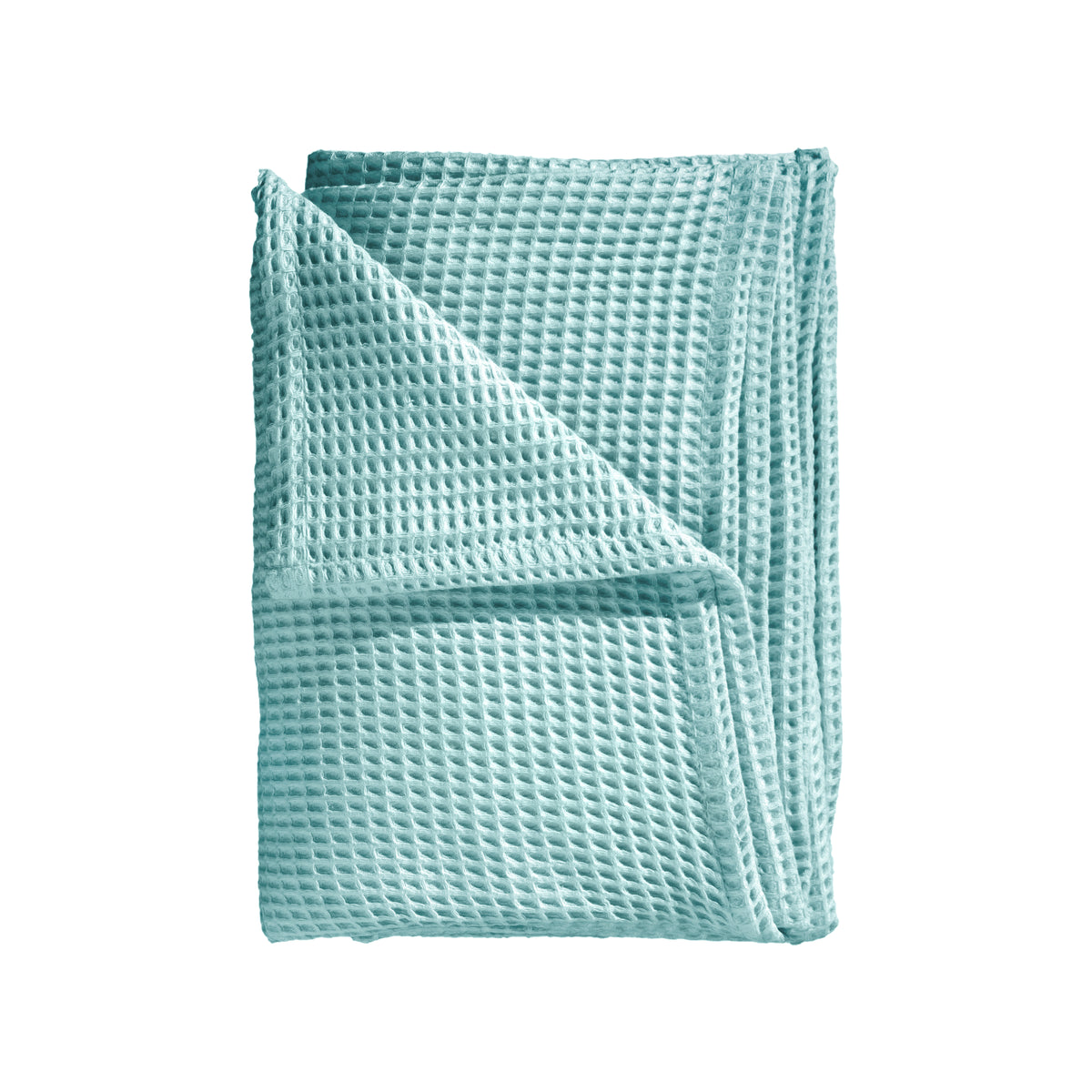 Heckettlane bedsprei Wafel Sky Blue katoen