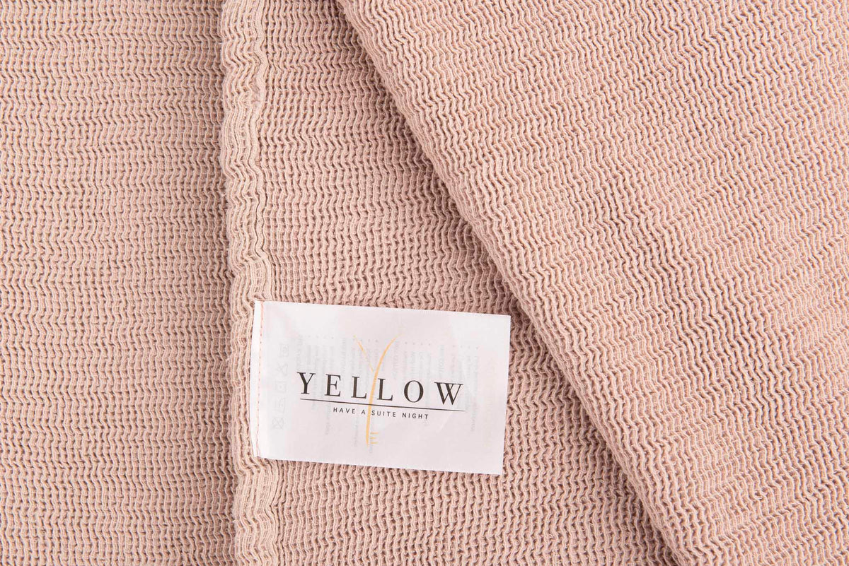 Yellow bedsprei ICA Mellow Rose katoen