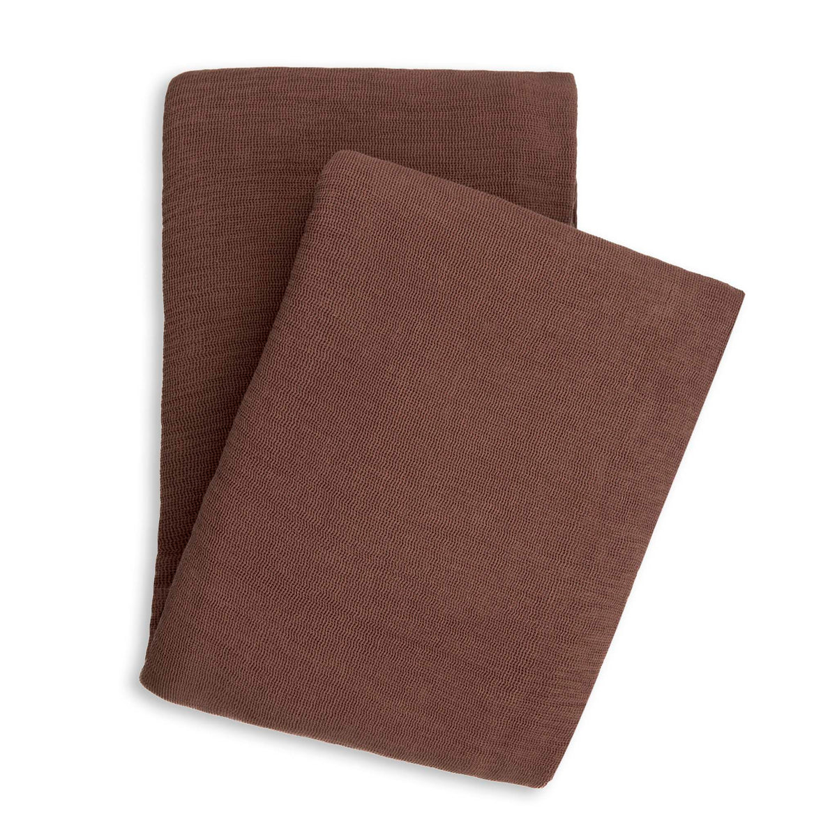 Yellow bedsprei ICA Maroon Brown katoen