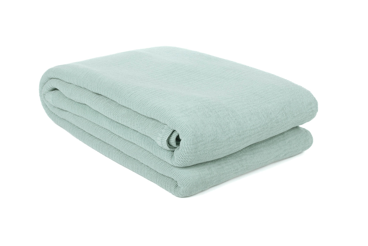 Yellow bedsprei ICA Spa Blue katoen