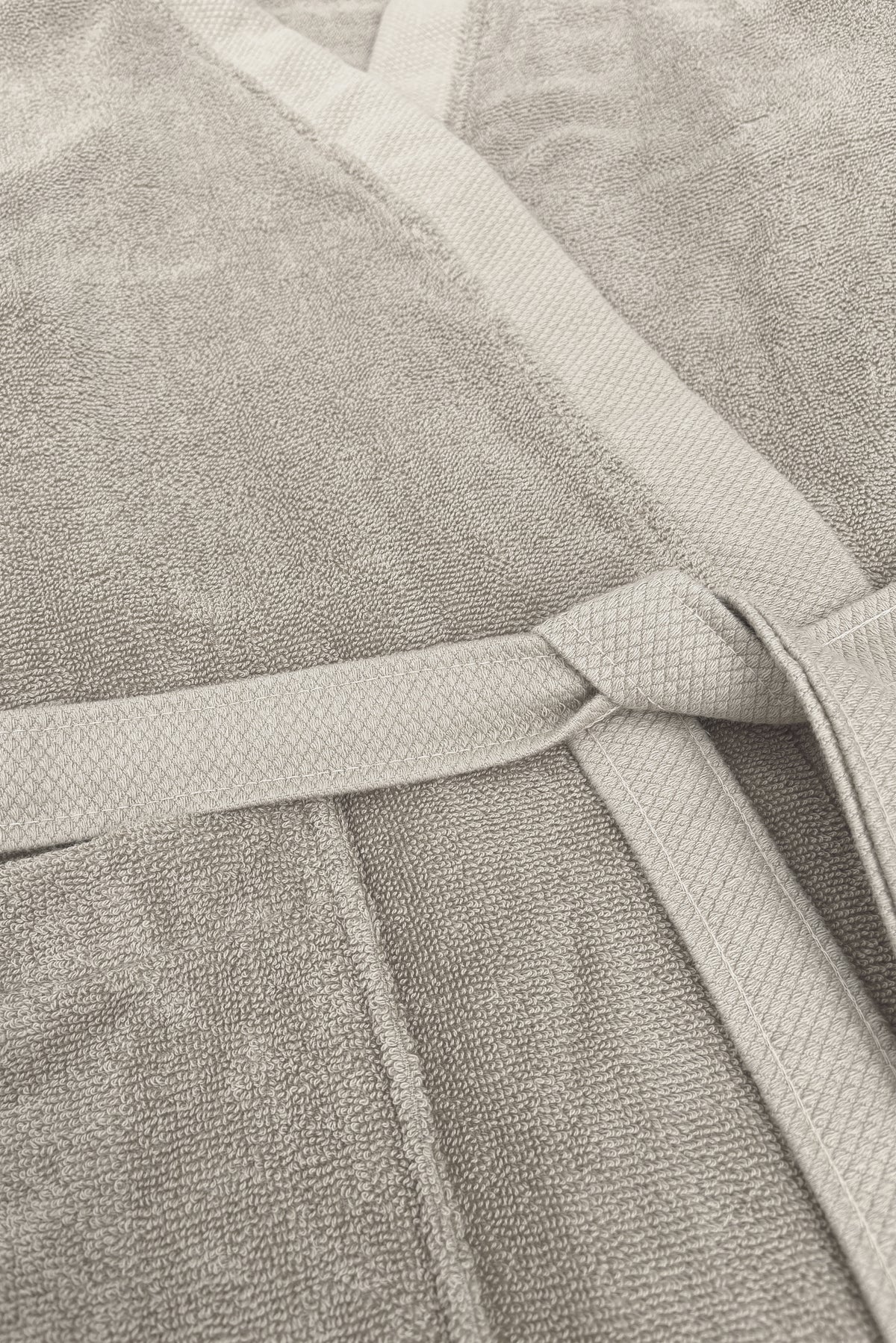 Heckettlane badjas Premium Glacier Grey