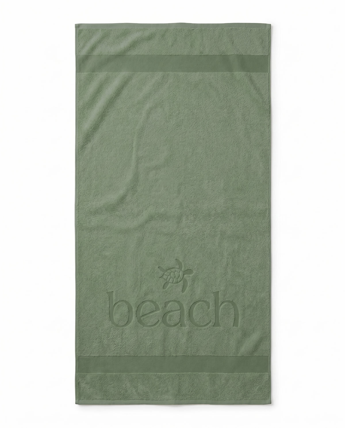 Zo Home strandlaken Turtle Beach Green