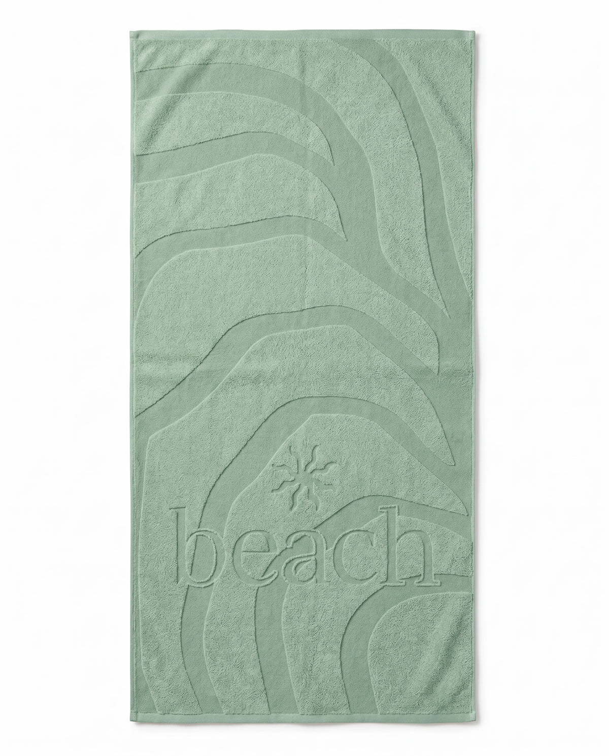 Zo Home strandlaken Lazy Beach Light Green