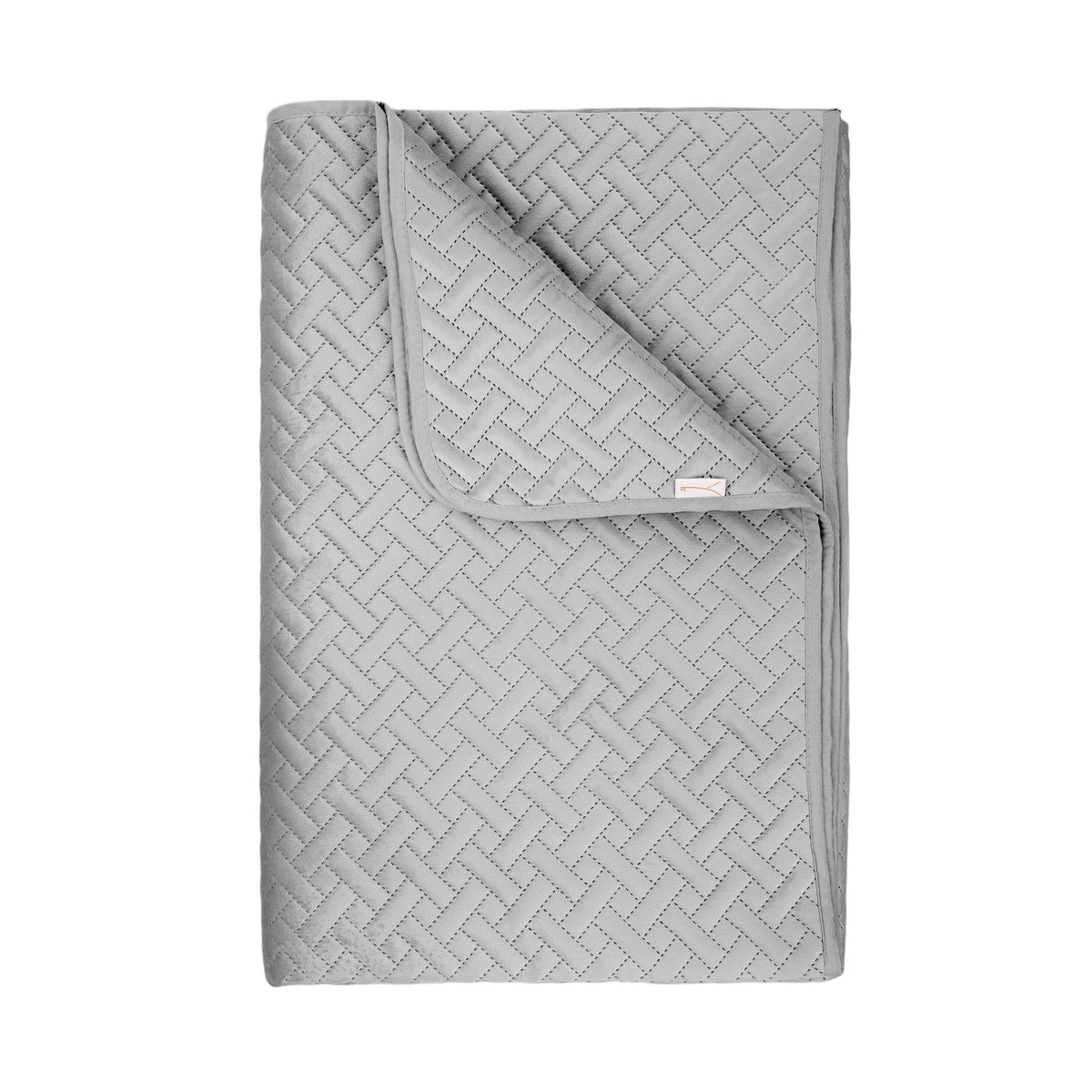 Yellow bedsprei Audrey Ash Grey polyester