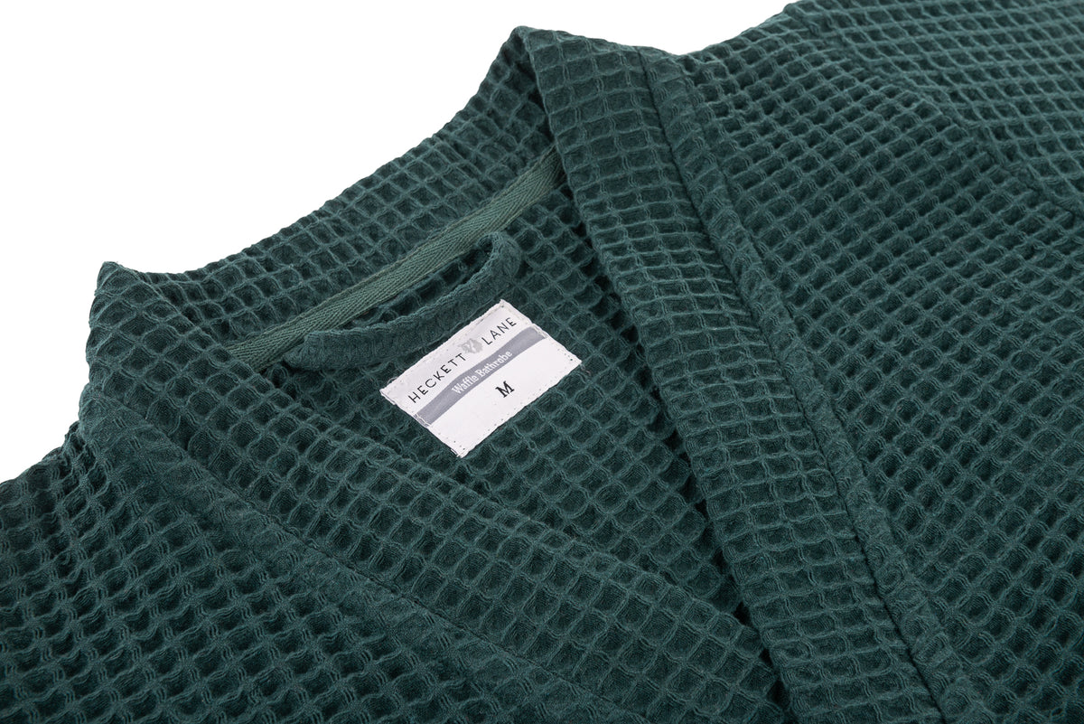 Heckettlane badjas Wafel Army Green