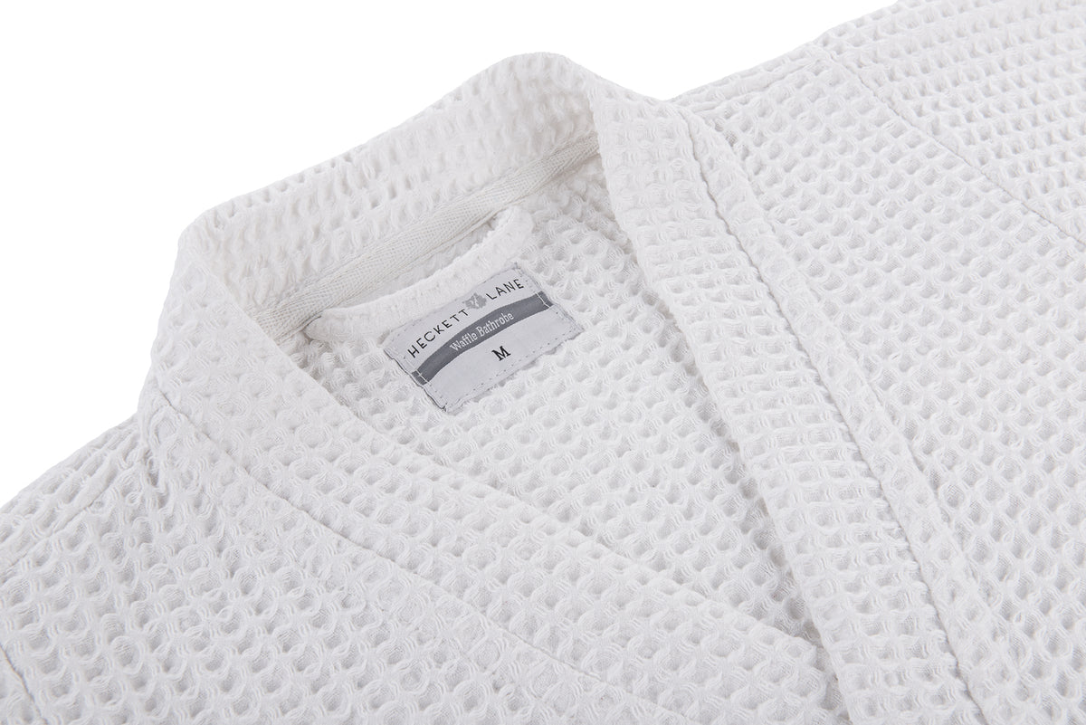 Heckettlane badjas Wafel Super White