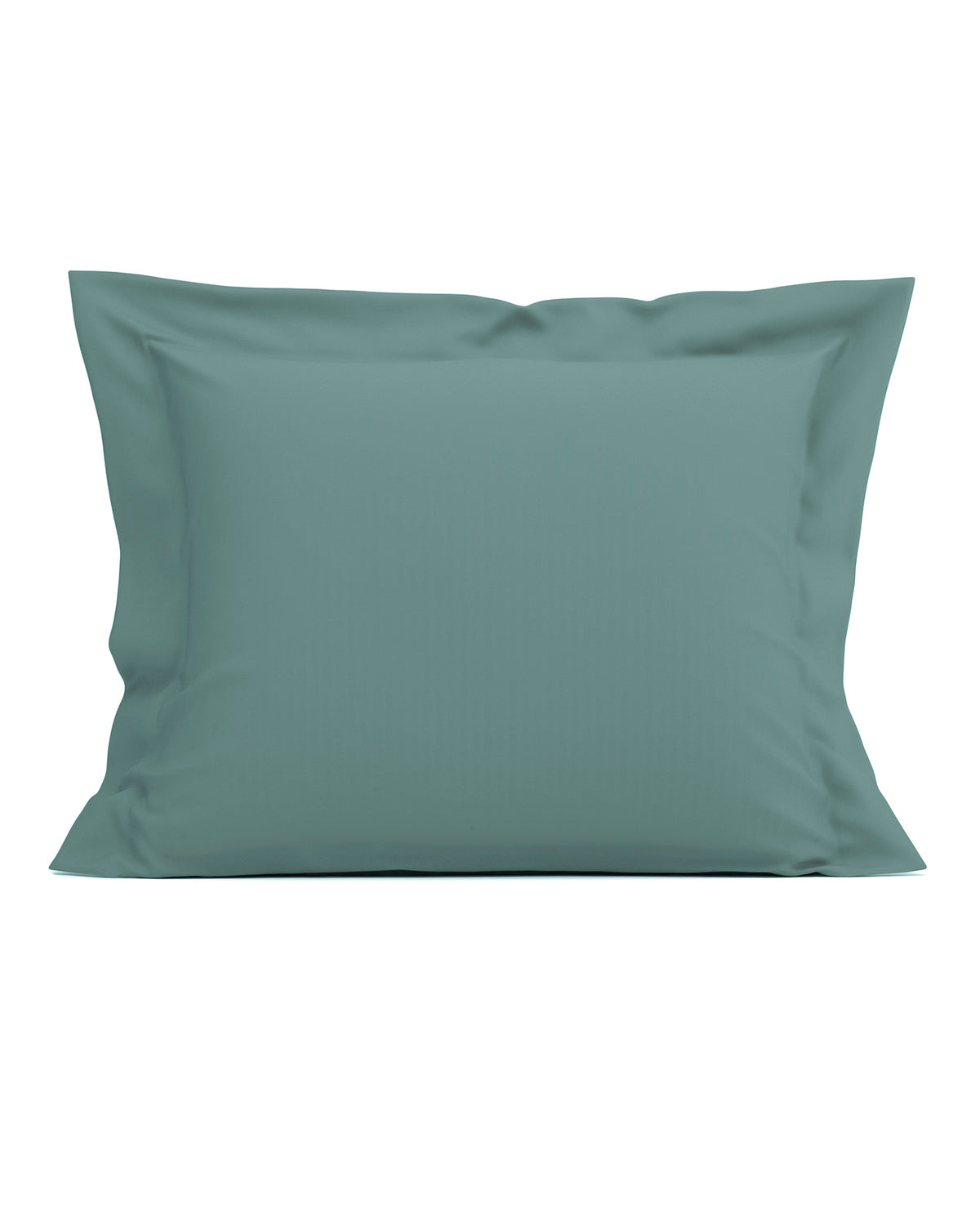 Heckettlane kussensloop Elementi Mineral Green satijn