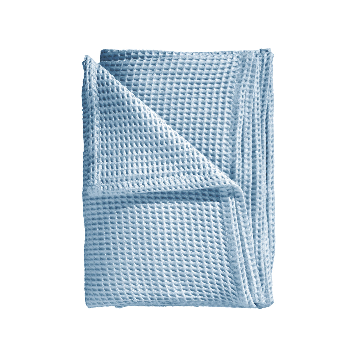 Heckettlane bedsprei Wafel Ice Blue katoen