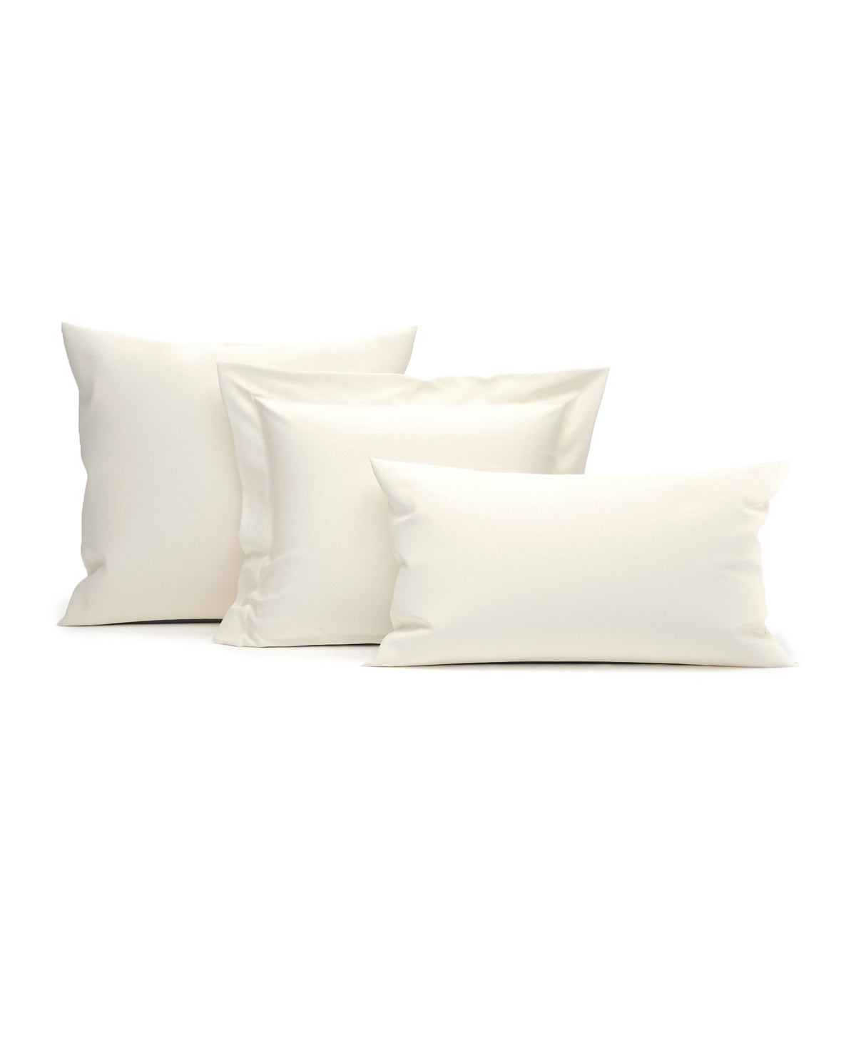 Heckettlane kussensloop Elementi Off white satijn
