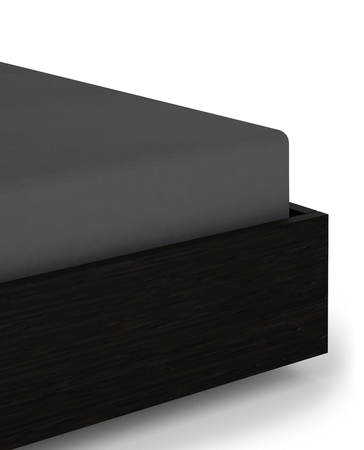 Heckettlane hoeslaken Elementi Classic Anthracite satijn