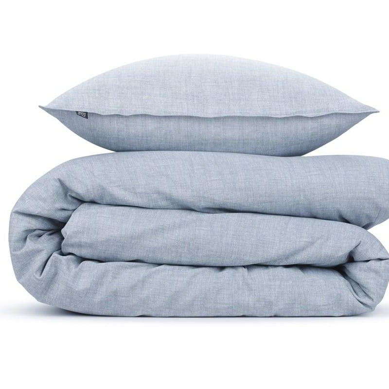Zo Home dekbedovertrek Lino Denim katoen