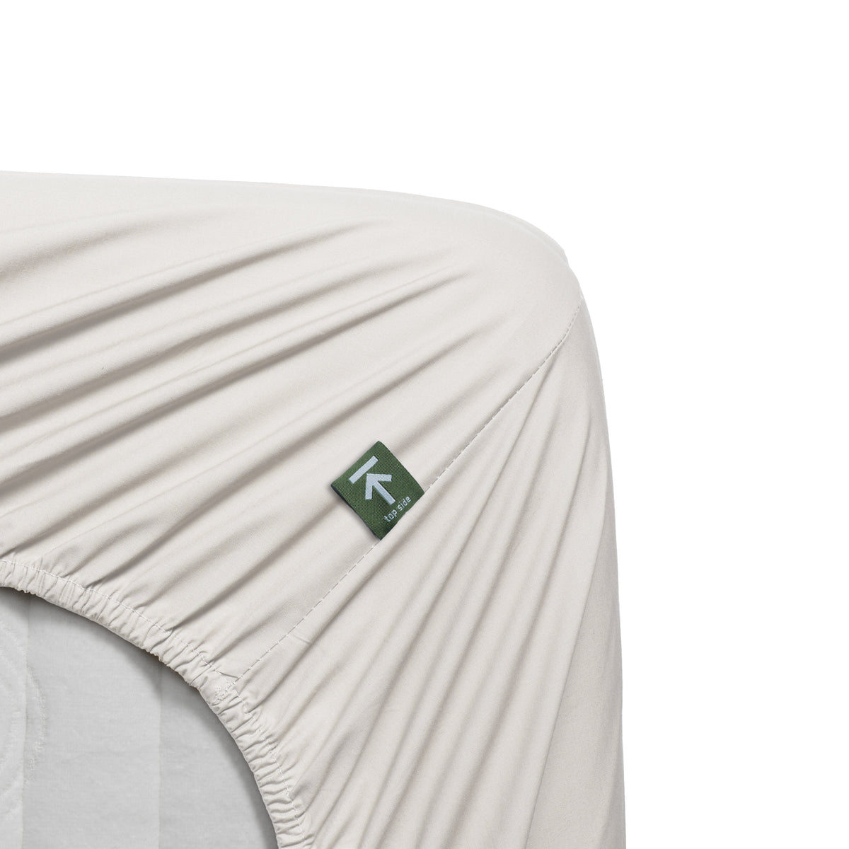Beddinghouse split topper hoeslaken katoen percale Gebroken wit #maat_180 x 210 cm