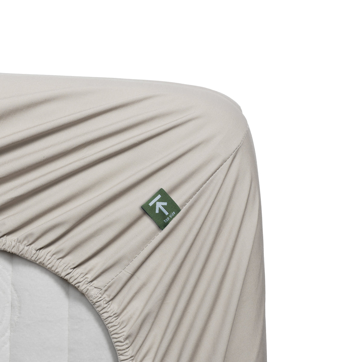 Beddinghouse split topper hoeslaken katoen percale Naturel #maat_180 x 200 cm