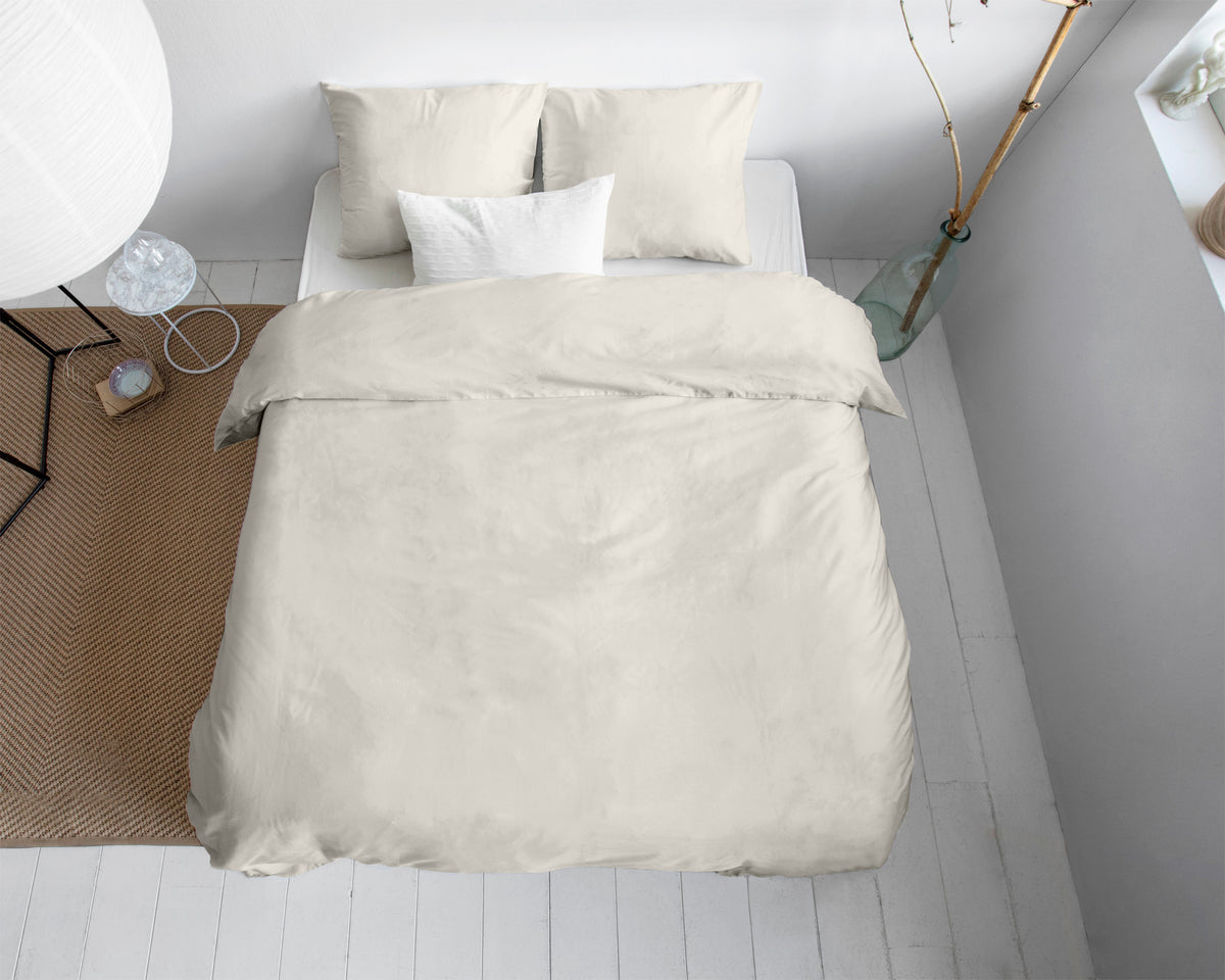 Primaviera Deluxe Dekbedovertrek Satijn Uni Crème