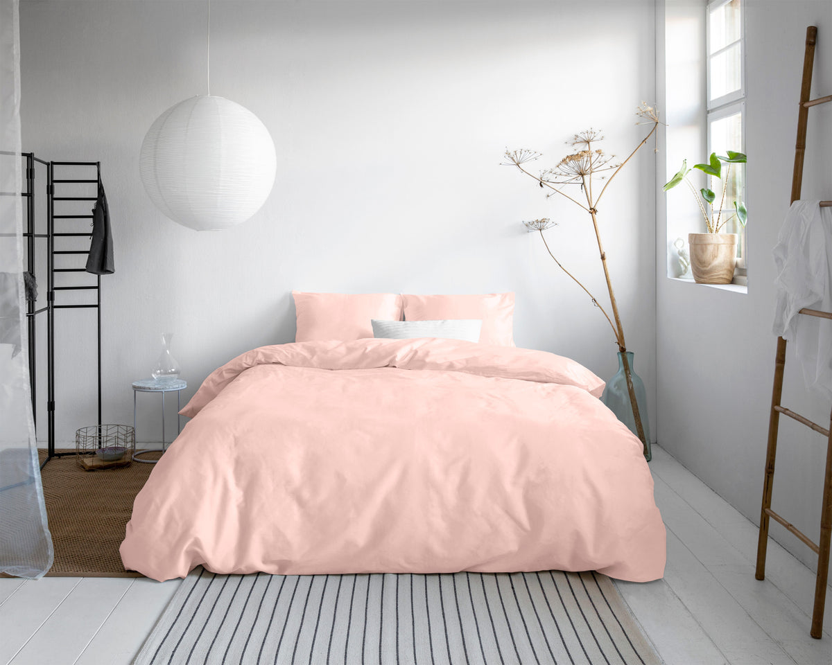 Primaviera Deluxe Dekbedovertrek Satijn Uni Roze