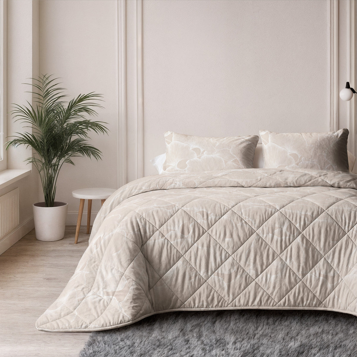 Sleeptime lazy dekbed Katoen Zeke Beige