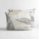 Sleeptime kussenslopen Katoen Misty Beige/Grijs