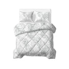Sleeptime lazy dekbed Katoen Vinto Wit/Grijs
