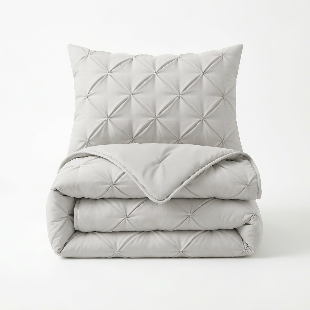 Sleeptime lazy dekbed Pintuck Off White