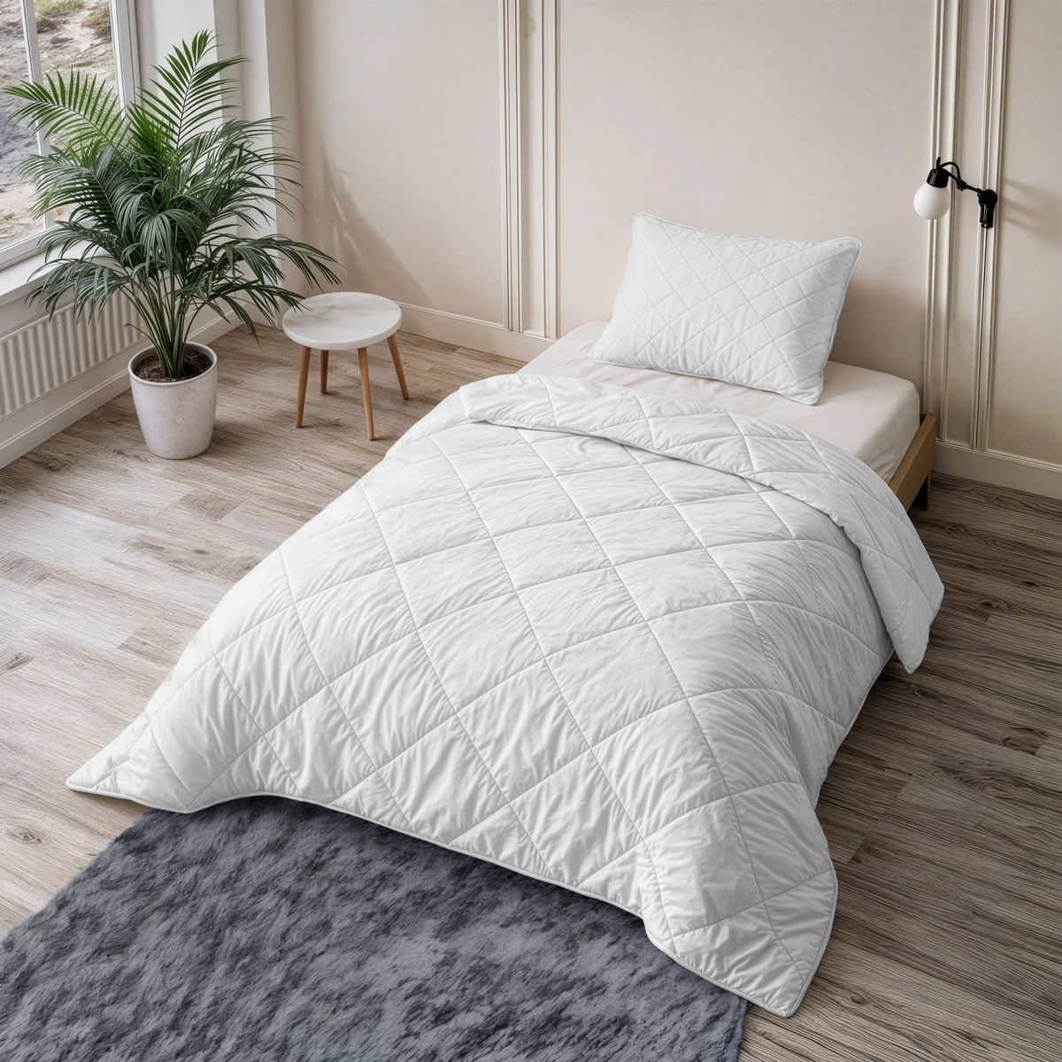 Sleeptime lazy dekbed Uni Beige