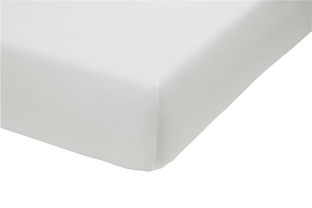 Ambiante topper hoeslaken jersey wit