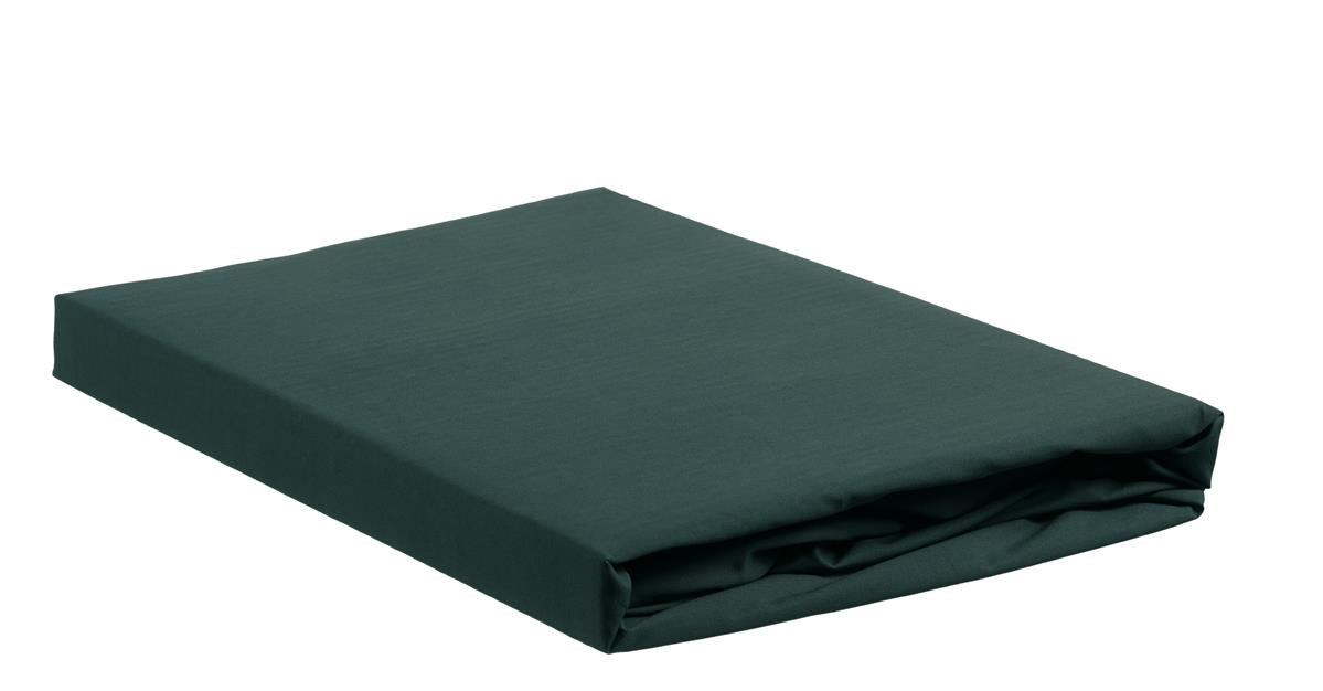 Ambiante topper hoeslaken jersey Donker groen