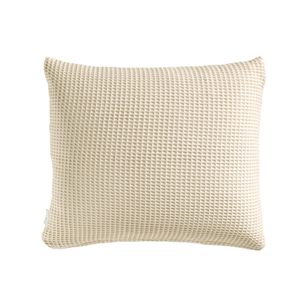 Heckettlane kussensloop Wafel Cuban Sand katoen