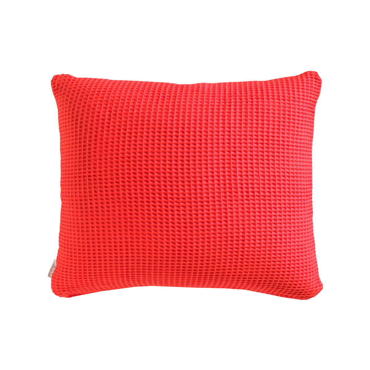 Heckettlane kussensloop Wafel Fiery Red katoen