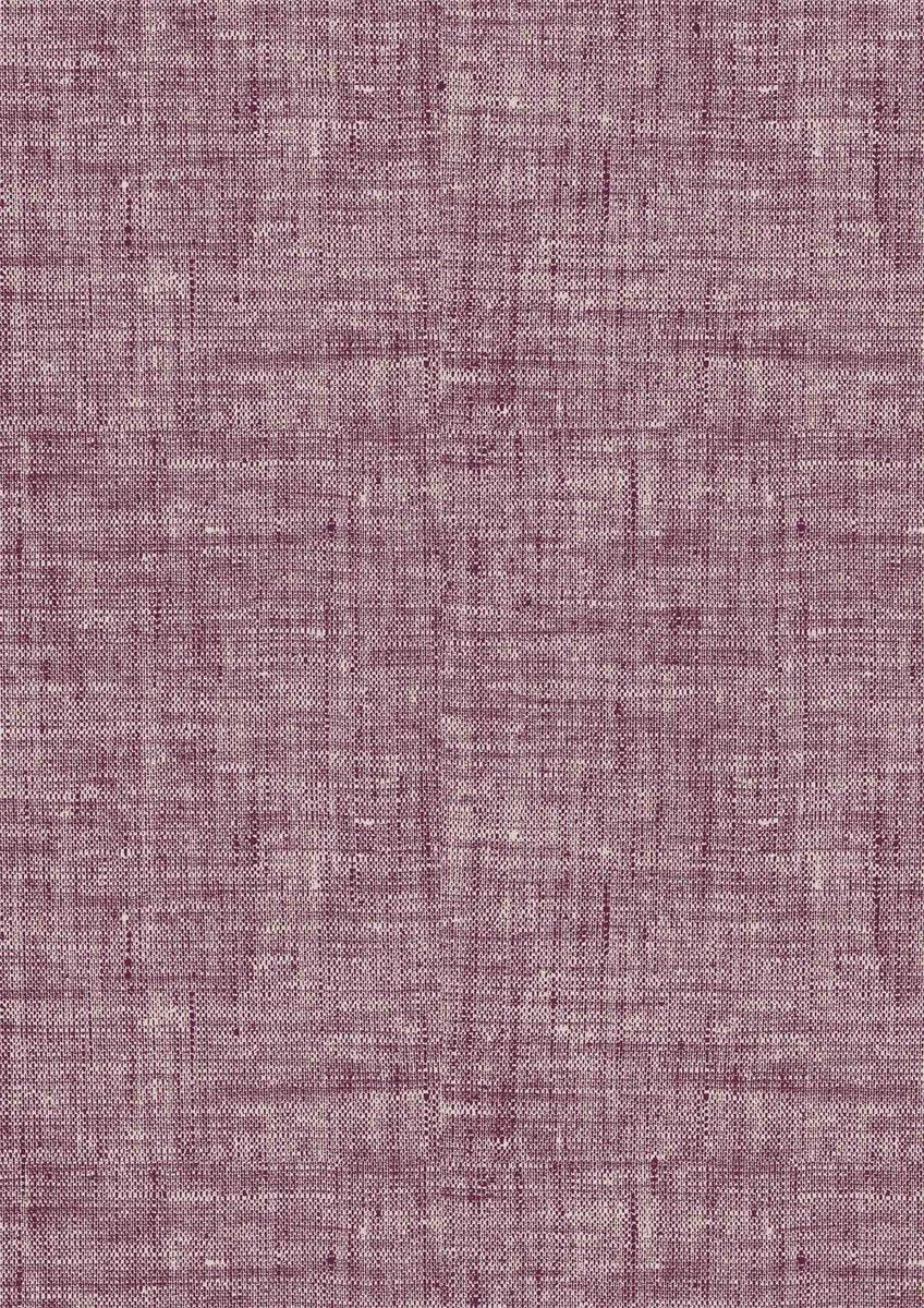 Zo Home dekbedovertrek Lino Wine Red katoen