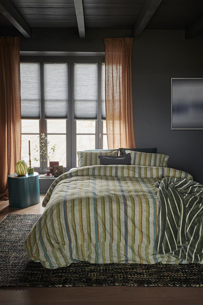 Beddinghouse dekbedovertrek flanel Annie Green