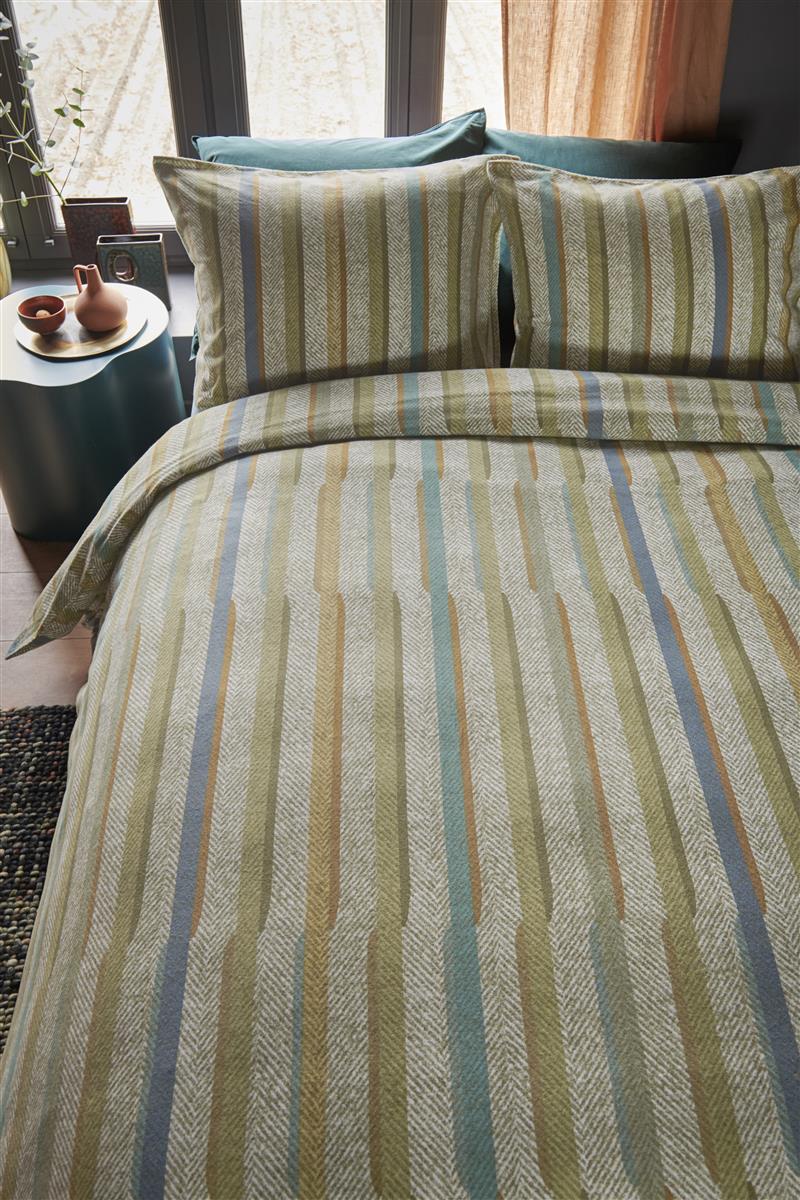 Beddinghouse dekbedovertrek flanel Annie Green