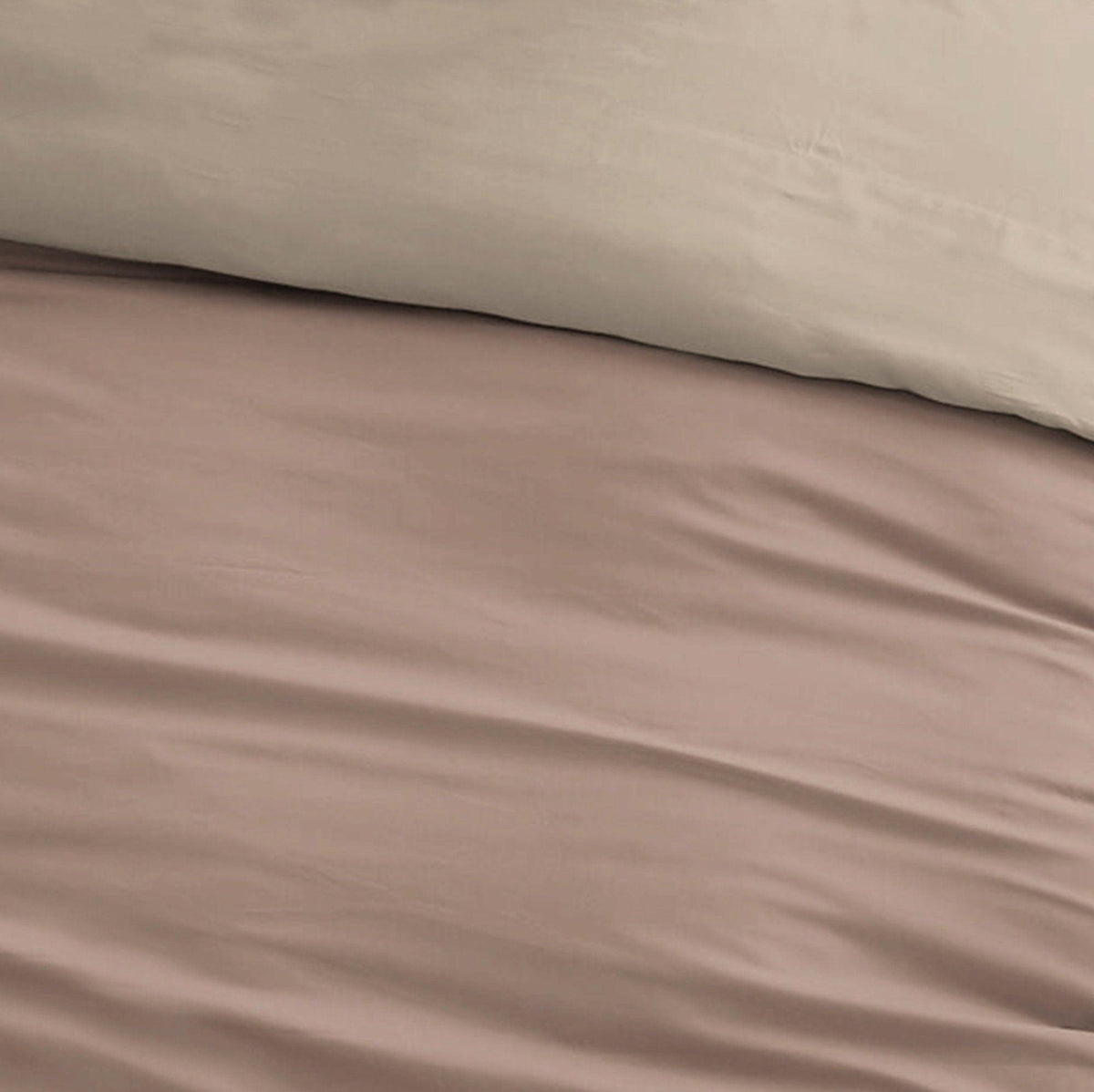 Sleepnight dekbedovertrek flanel double Face Beiges