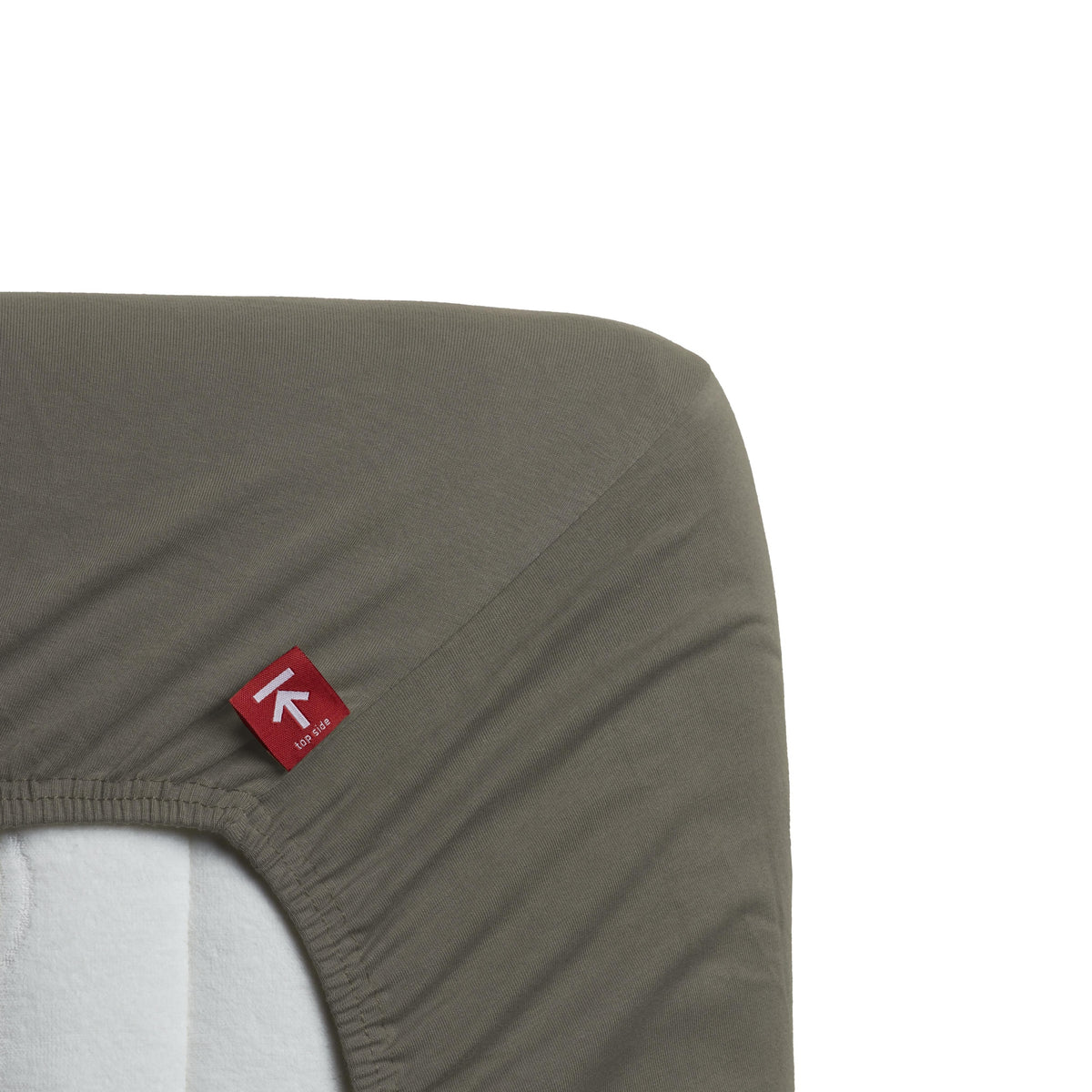 Beddinghouse topper hoeslaken jersey stretch Warm Grey