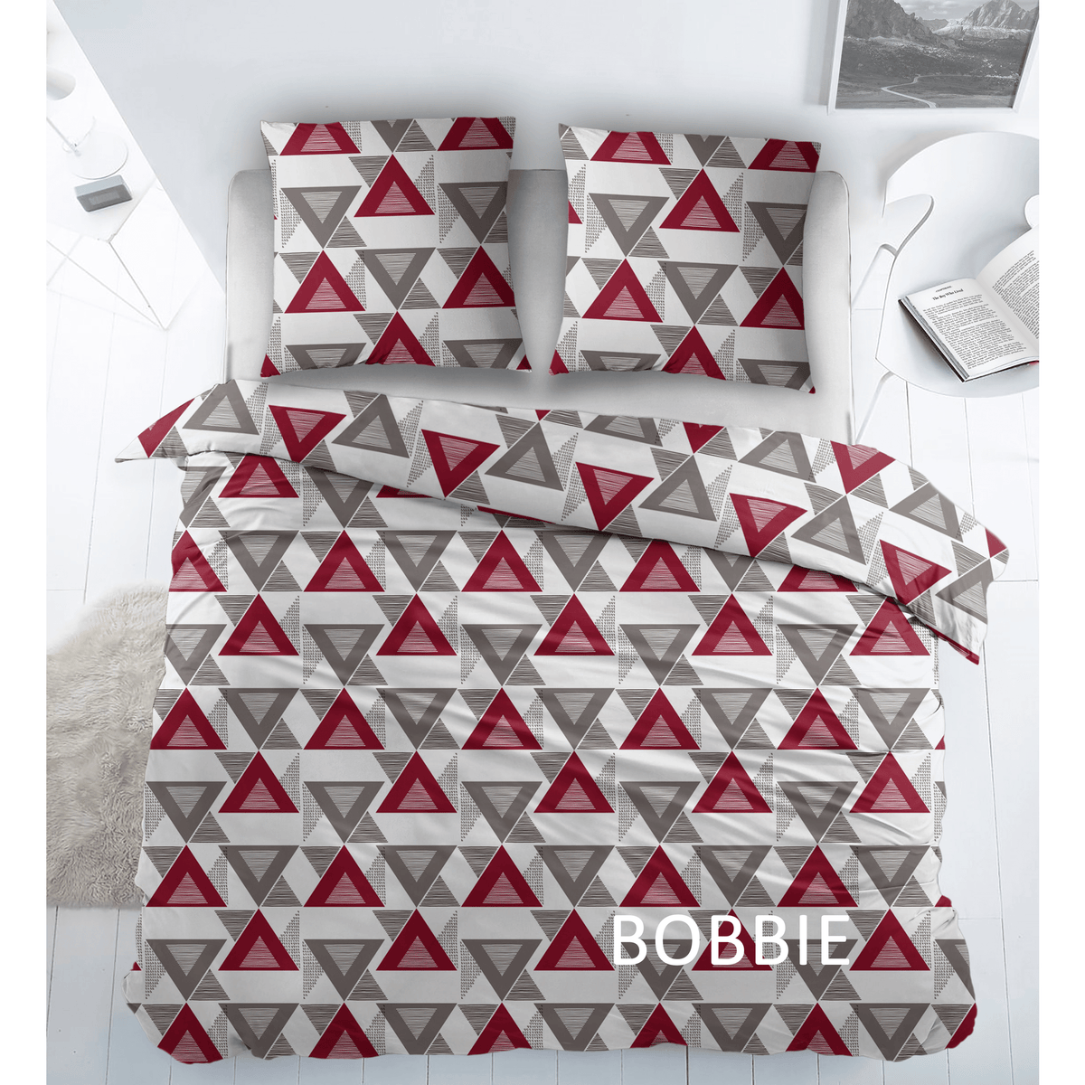 Sleepnight Lakenset katoen Bobbie Red