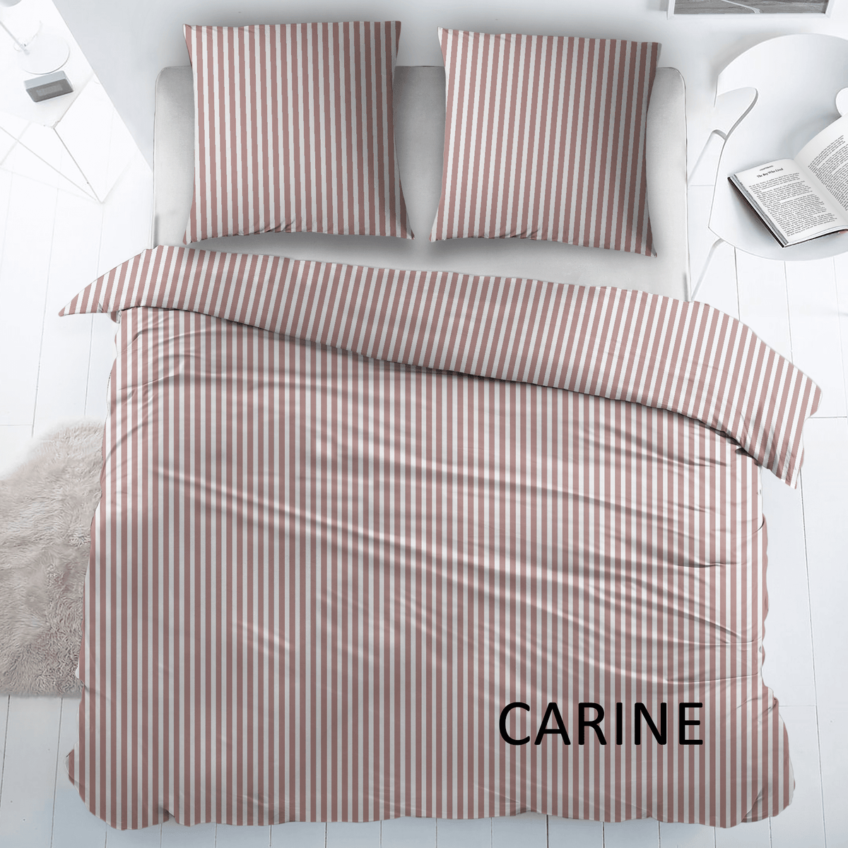 Sleepnight dekbedovertrek katoen Carine Pink