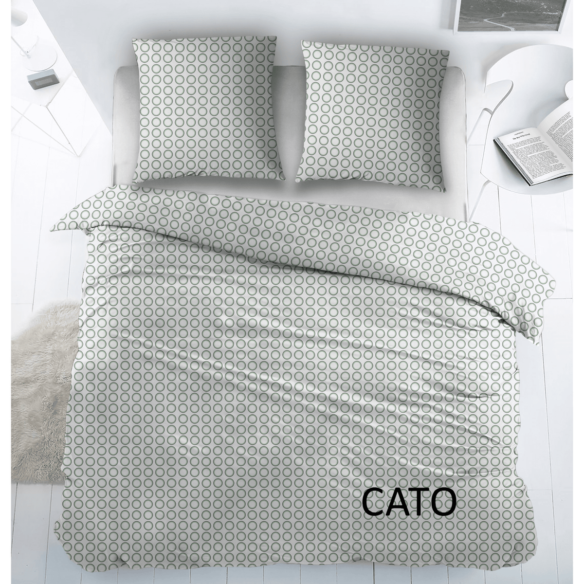Sleepnight Lakenset katoen Cato Green