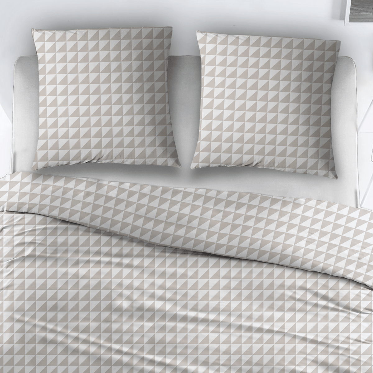 Sleepnight dekbedovertrek katoen Chanel beige