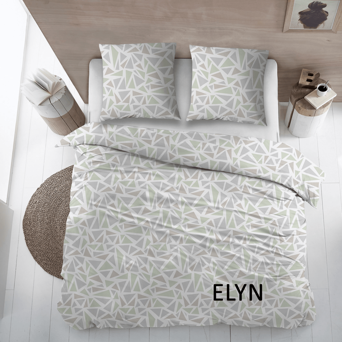 Sleepnight dekbedovertrek flanel Elyn