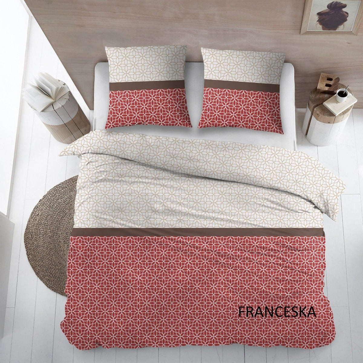 Sleepnight dekbedovertrek flanel Franceska