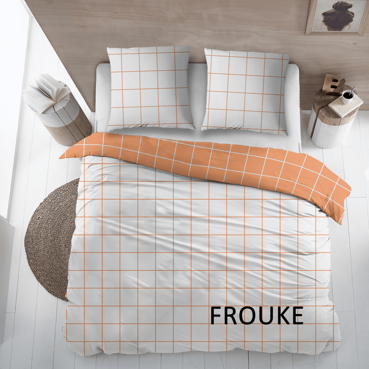 Sleepnight dekbedovertrek flanel Frouke