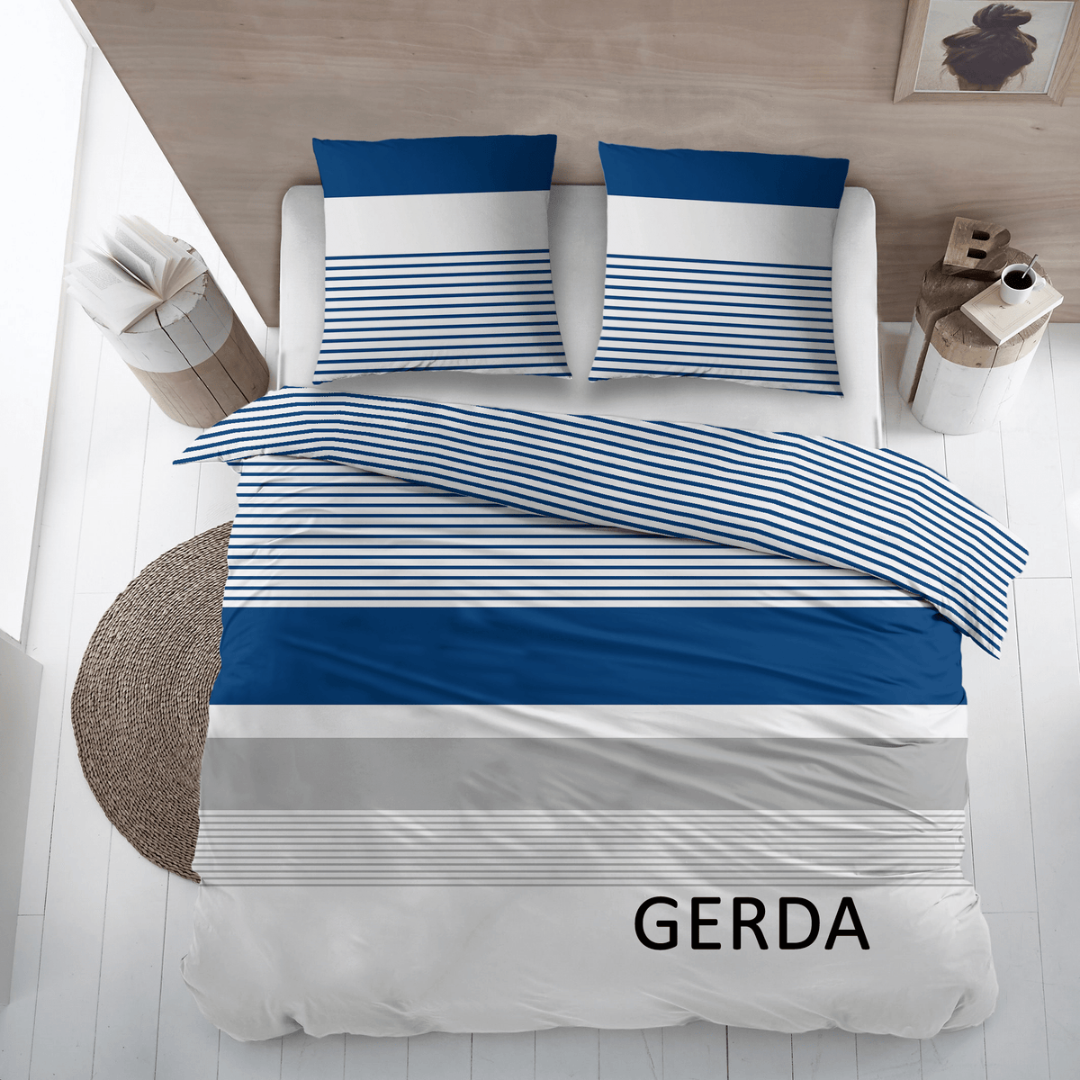 Sleepnight dekbedovertrek flanel Gerda