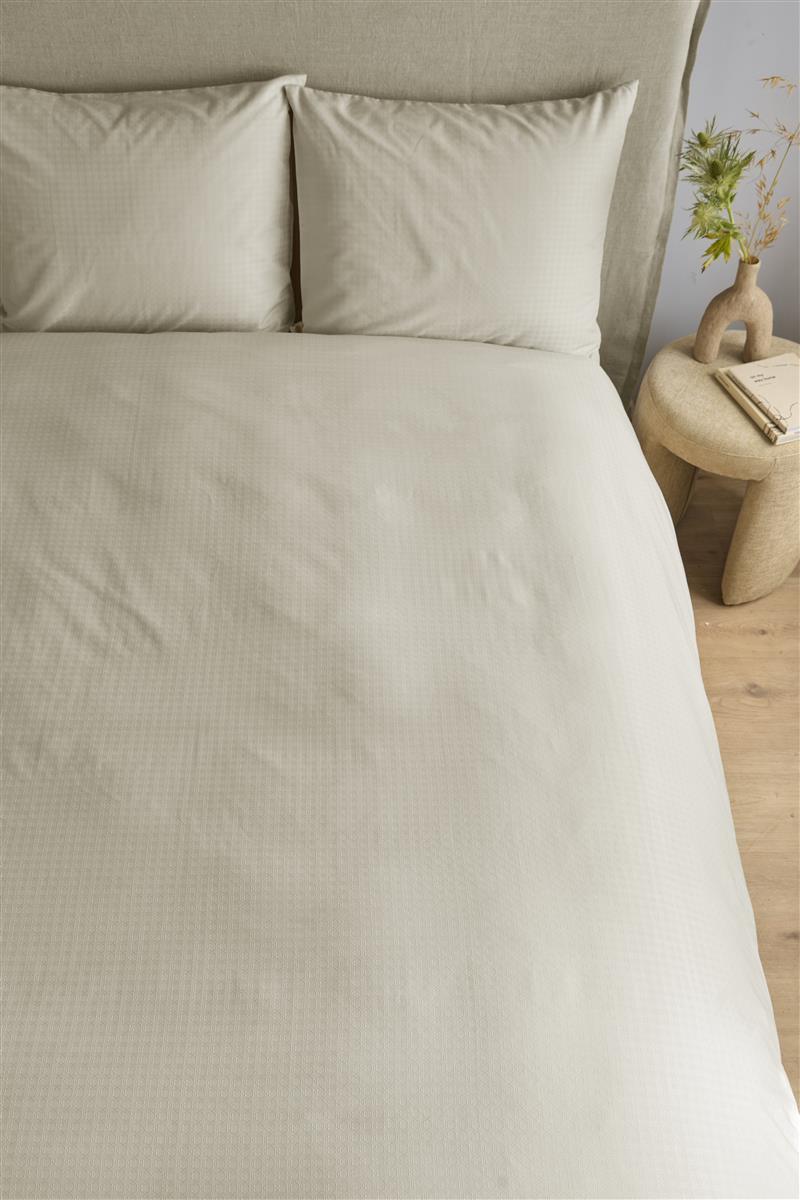 Beddinghouse dekbedovertrek tencel Jula zand