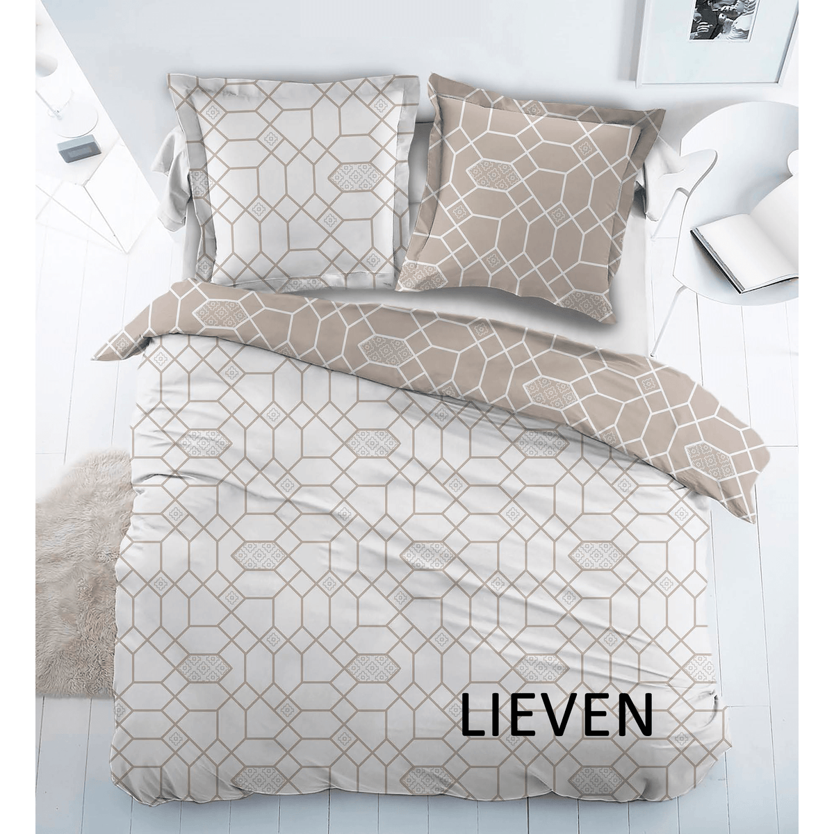 Sleepnight dekbedovertrek flanel Lieven