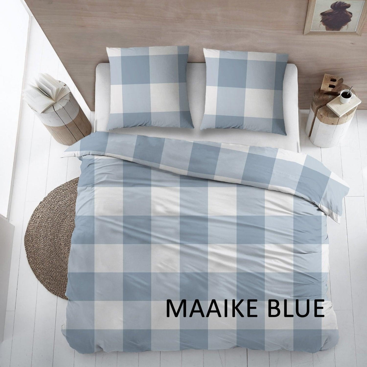 Sleepnight dekbedovertrek katoen Maaike Blue
