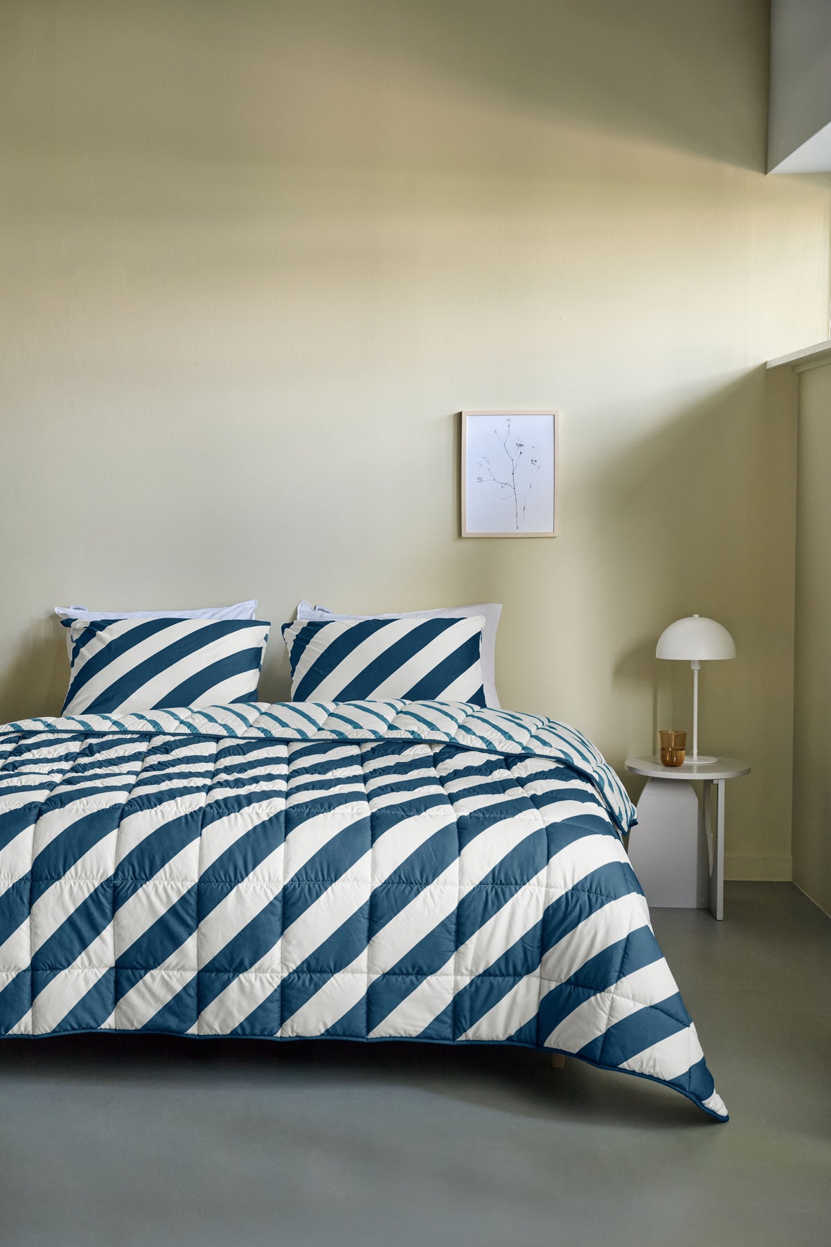 Ambiante Lazy dekbed Mares blauw