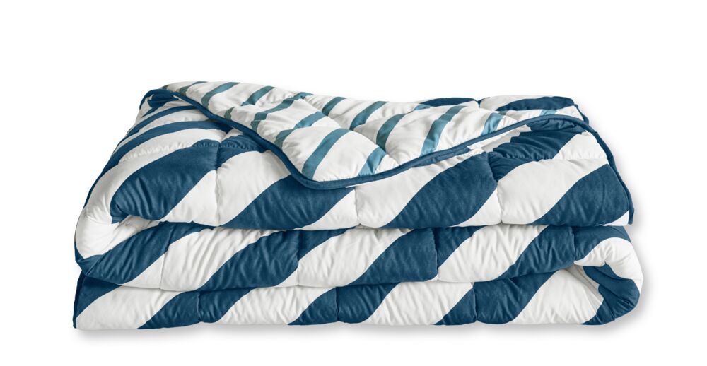 Ambiante Lazy dekbed Mares blauw