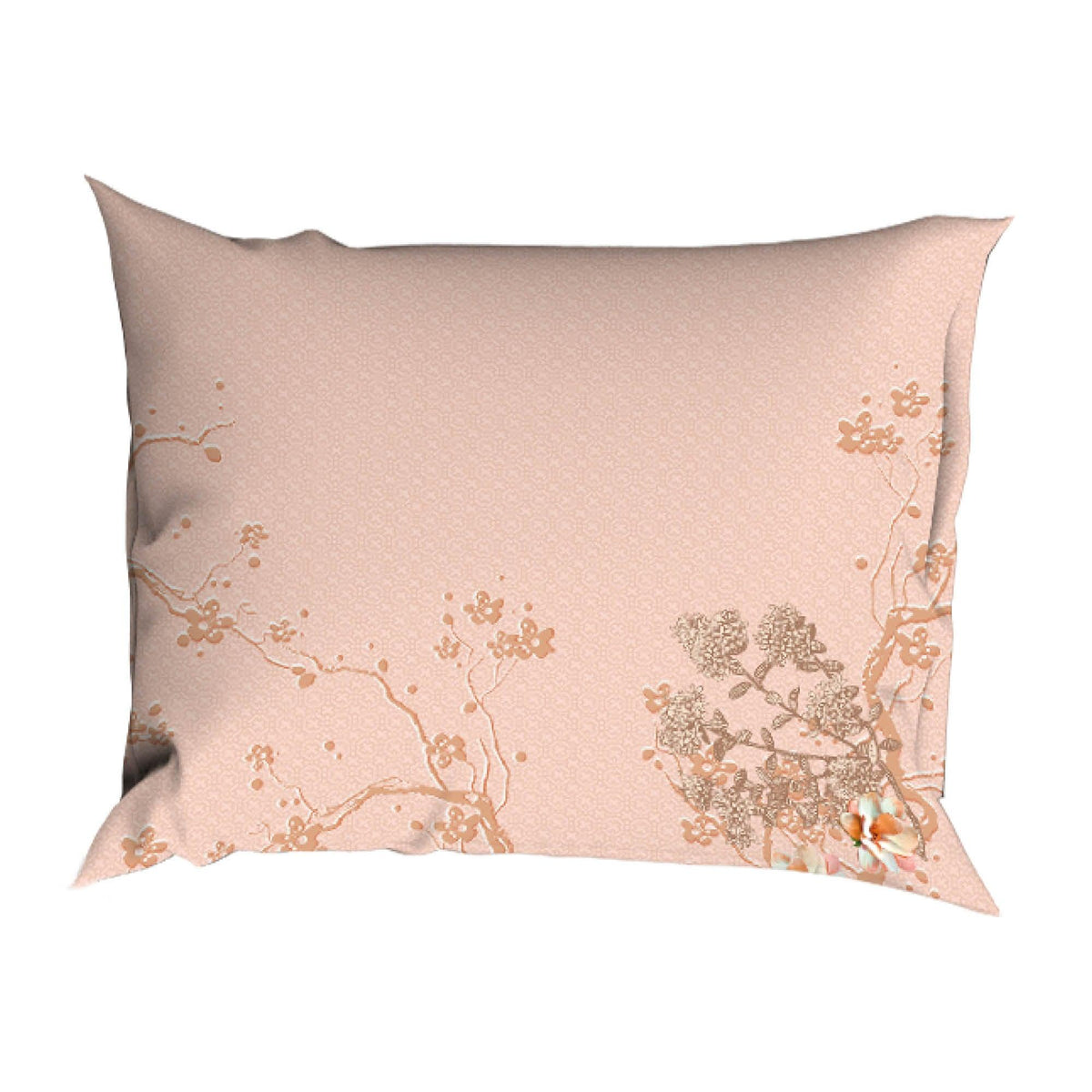 Satin d'Or dekbedovertrek Naoki Copper satijn