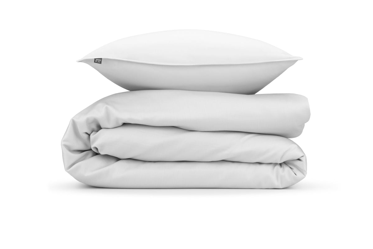 Zo Home dekbedovertrek satijn Satinado White