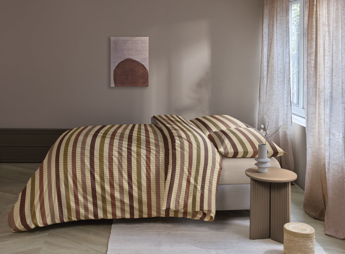 Beddinghouse dekbedovertrek flanel Bo Terra